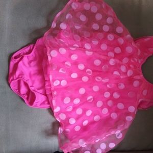 Pink dress with pink bloomers